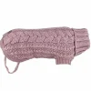 Huskimo French Knit Dog Jumper Rose Pink