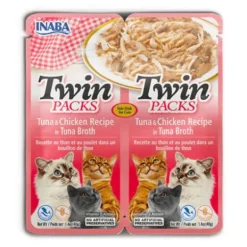 Inaba Cat Twin Pack Chicken & Tuna 2 x 40g