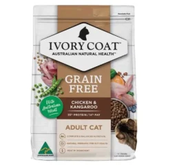 Ivory Coat Adult CAT Grain Free Chicken and Kangaroo 2kg