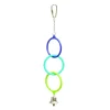 Kazoo Bird Triple Cage RING with Bell