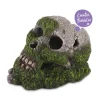 Kazoo Bubbling Skull with Moss Ornament