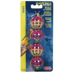 Living World Bird Plastic Balls w/Bells