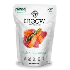 MEOW Freeze Dried Lamb & King Salmon Cat Food