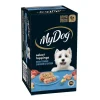 My Dog Select Toppings with Tender Chicken & Cheese 100g x 6 Trays Box