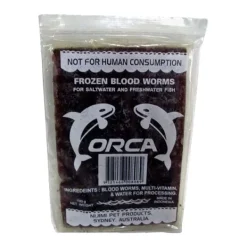 Orca Bloodworms FROZEN 100g - CLICK & COLLECT ONLY
