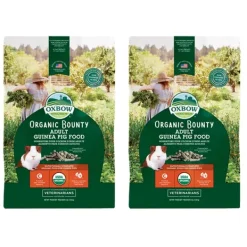 Oxbow Organic Bounty Adult Guinea Pig Food 1.36kg x 2 BULK BUY