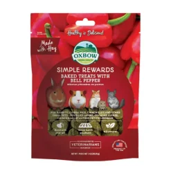 Oxbow Simple Rewards Baked Treats with Bell Pepper 85g