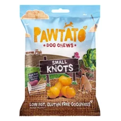 Pawtato Dog Chews Knots Small 150g