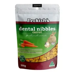 Peckish Treats for Small Animals DENTAL NIBBLES CARROT 150g