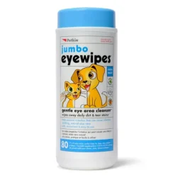 Petkin Jumbo Eye Wipes 80pk