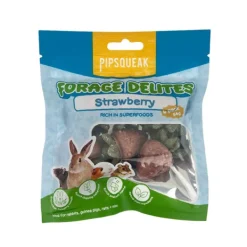 Pipsqueak Forage Delights Strawberries 6pk