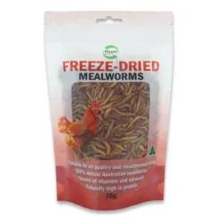 Pisces Freeze Dried Mealworms for Poultry & Birds 70g