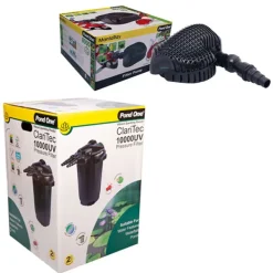 Pond One ClariTec 10000 UVC + MantaRay 8000 Filter Pump COMBO