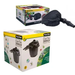 Pond One ClariTec 3000 UVC + MantaRay 4000 Filter Pump COMBO