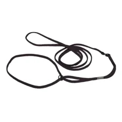 Prestige Nylon Show Lead 7mm X 122cm Black