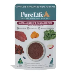 Pure Life CAT Beef & Kangaroo Pouch