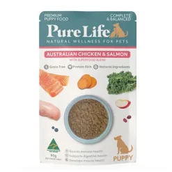 Pure Life Chicken & Salmon Puppy Pouch