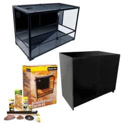 Reptile One BEARDED DRAGON Enclosure RTF + ROC Cabinet + Starter Kit COMBO - CLICK & COLLECT ONLY