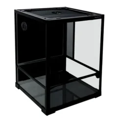 Reptile One RTF 450HT Glass Hinged Doors Terrarium 45x45x60H - CLICK & COLLECT ONLY