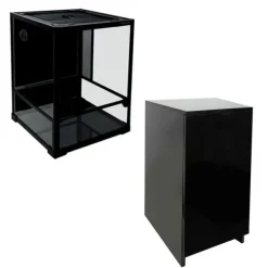 Reptile One RTF 450HT Glass Terrarium + ROC 450 Cabinet COMBO - CLICK & COLLECT ONLY