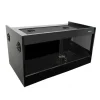 Reptile One S2M 1266 Melamine Vivarium 120x60x60cm Black - CLICK & COLLECT ONLY
