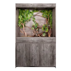 Reptile One S2M 900 Melamine Vivarium + ROC 900 Cabinet Nebraska Oak COMBO - CLICK & COLLECT ONLY