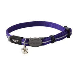 Rogz AlleyCat Cat Collar Purple