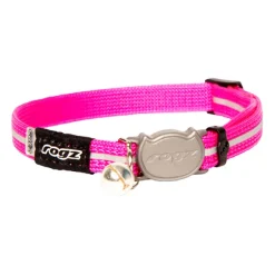Rogz AlleyCat Cat Collar Pink