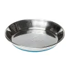 Rogz Anchovy Stainless Steel Cat Bowl Blue