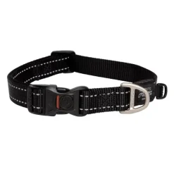 Rogz Classic Dog Collar Black