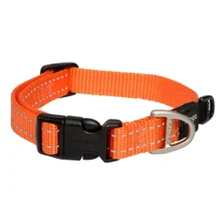 Rogz Classic Dog Collar Orange