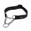 Rogz Obedience Half-Check Collar Black
