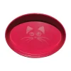 Scream Oval Cat Bowl 300ml Loud Pink