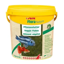 Sera Flora Nature Veggie Flakes 2kg / 10L