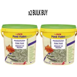 Sera Pond Flakes Nature Flake Food 1.6kg / 10L x2 BULK BUY