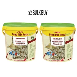Sera Pond Mix Royal Nature Blended Fish Food 2kg / 4.5lb x2 BULK BUY
