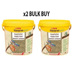 Sera Vipagran Nature Staple Food 3kg / 10L x2 BULK BUY
