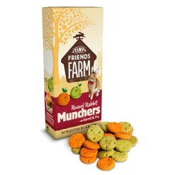 Supreme Tiny Friends Farm Russel Rabbit Munchers with Carrot & Peas 120g