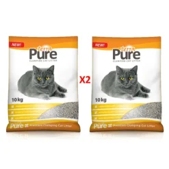 Terra Pure Clumping Cat Litter 20kg (2 x 10kg bags)