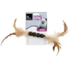 The Pet Cartel Catnip Stick Ball with Feathers