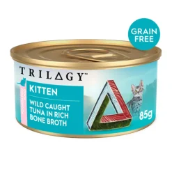 Trilogy Kitten Wild Caught Tuna in Bone Broth 85g