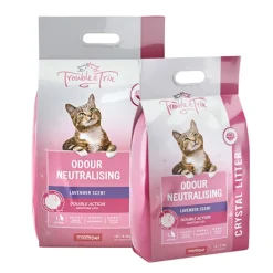Trouble & Trix Odour Neutralising Lavender Crystal Cat Litter