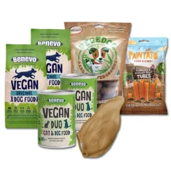 Vegan Dog Food & Treat Trial Pack