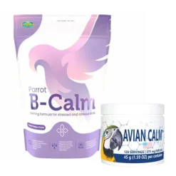 Vetafarm B-Calm Parrot Pellets 350g + Avian Calm 45g COMBO