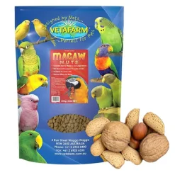Vetafarm Macaw Nuts 10kg + Premium Mixed Nuts in Shells 5kg COMBO