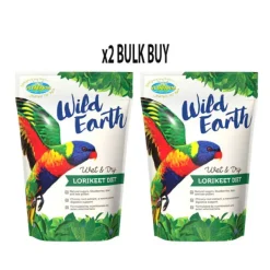 Vetafarm Wild Earth Wet & Dry Lorikeet Diet 10kg x2 BULK BUY