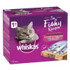 Whiskas Adult Pouches So Fishy Seafood Servings in Jelly 12 x 85g Box