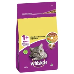 Whiskas Adult with Chicken & Turkey 1.8kg