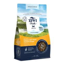 Ziwi Peak Steam & Dried Chicken with Whole Mackerel for Cats 800g