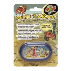 Zoo Med Hermit Crab Dual Thermometer & Humidity Gauge